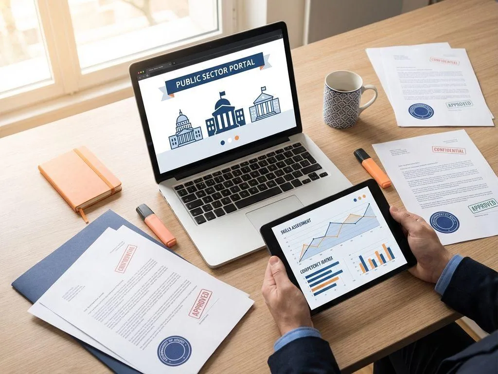 Minh họa chuẩn bị tài liệu đánh giá tay nghề Úc
